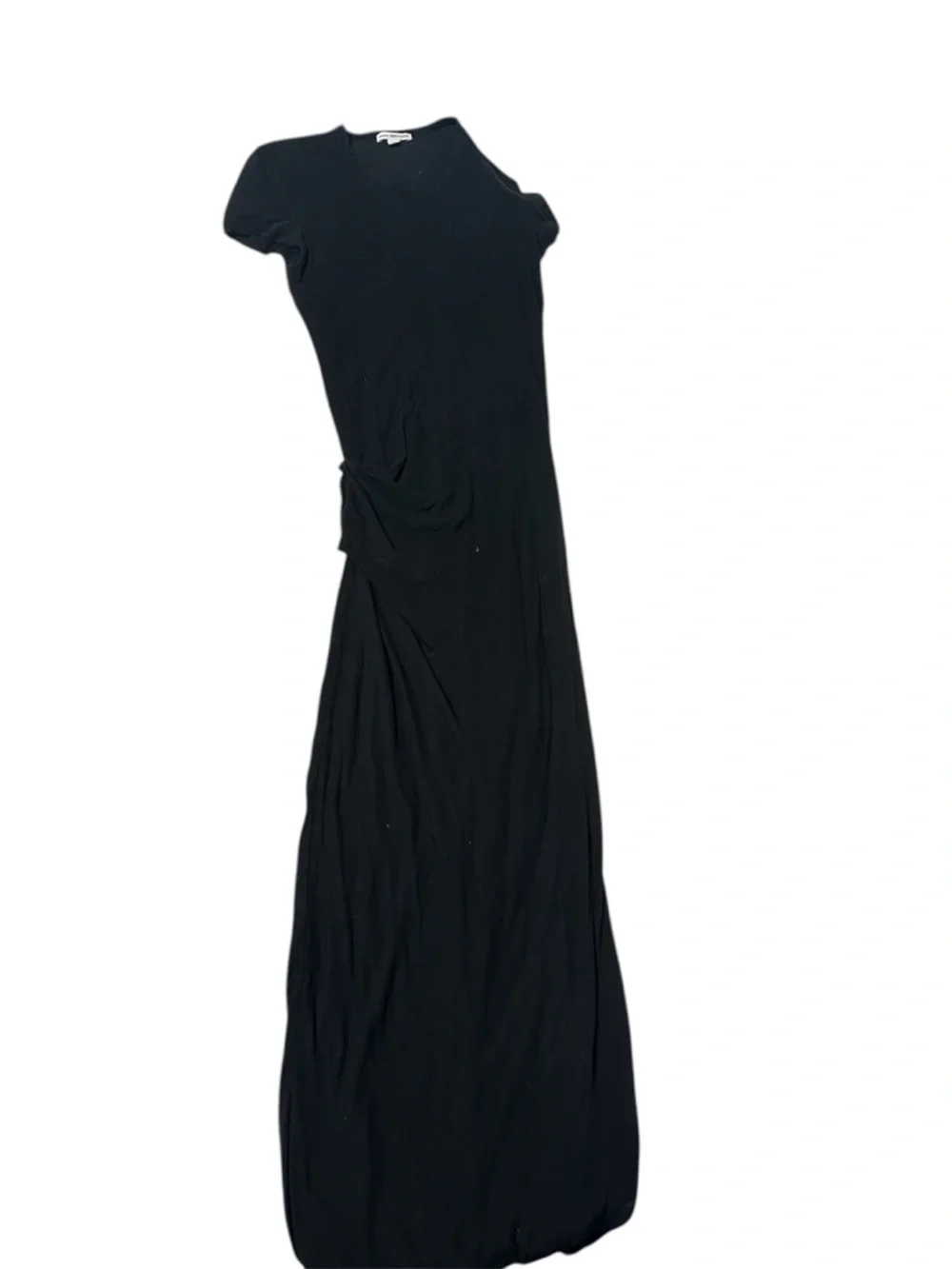 Standard James Perse Maxi Ruched Cotton‎ Blend Jersey Dress Size 0